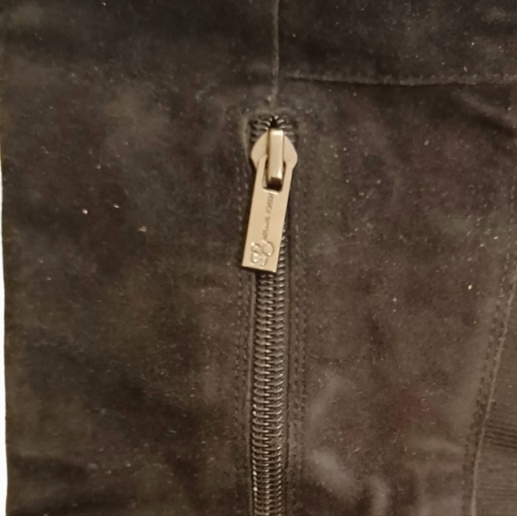 Jessica Simpson Black Suede Tall boot size 9/ Wedge heel - Picture 8 of 8